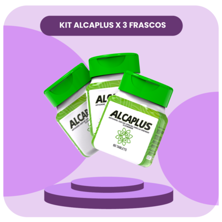 KIT ALCAPLUS X 3 FRASCOS